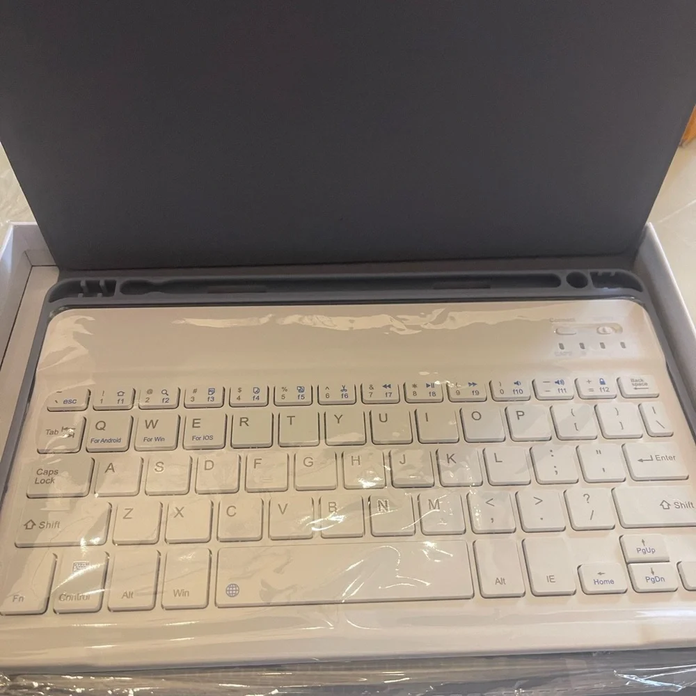 JKSML Keyboard Case for iPad Air M3 2025 11 inch M2 2024/iPad Air 10.9 inch 5th